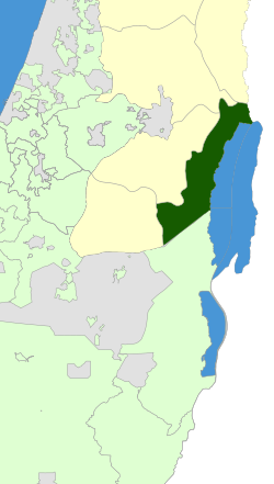 Location of Megilot