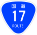 National Route 17 shield