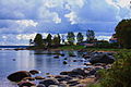 Käsmu Maritime Museum on the coast of Käsmu Harbour.