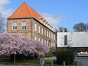 Schloss-Rantzauflügel mit Freitreppe