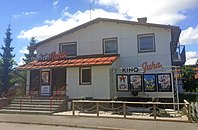 En liten Kino Juha biograf i Nurmijärvi, Finland.