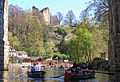 Knaresborough Castle From the River Nidd.