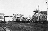 Kolpino railway station 1890years.jpg