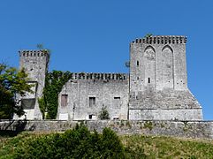 Le château de la Tour-Blanche.