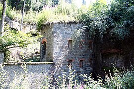 La caponnière double du fort.