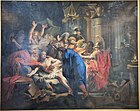Смерть Катона Утического. 1687. Холст, масло. Музей изящных искусств, Дижон