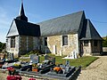 Vue de l'église côtés est et nord.