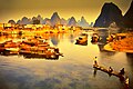 Li Jiang ved Guilin.