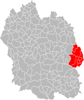 Localisation de Communauté de communes de Villefort