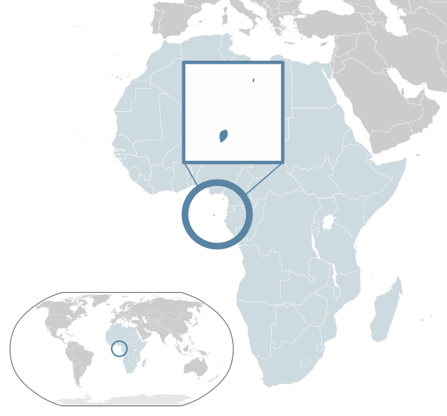 Ubicació de São Tomé i Príncipe