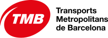 巴塞罗那城铁（TMB）的logo
