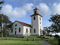 Lycke kyrka i september 2023.