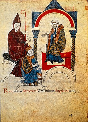 Матильда и Гюго фон Клюни как Fürsprecher Heinrichs IV..jpg