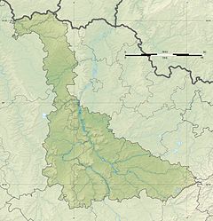 Mapa lokalizacyjna Meurthe i Mozeli