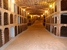 Milestii Mici is home to the world's biggest wine cellar. Milestii Mici (3944427747).jpg