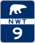 Highway 9 marker