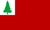 "The Pine Tree flag of New England"