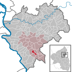 Oberwallmenach – Mappa