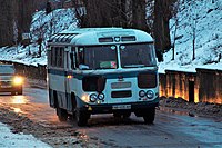 ПАЗ-672 на перехресті вулиць Одеської та Павлова