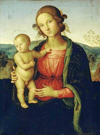 Madonna col Bambino, Galleria Borghese, Roma