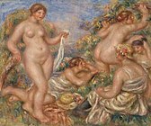 Pierre-Auguste Renoirs De badande kvinnorna (1918)