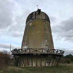 Bild på kvarnen Plågan i Visby