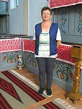 Clopotarul bisericii unitariene din Corund: Bíró Julianna
