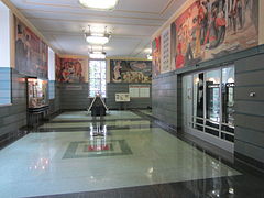 Side lobby of Rincon Annex (parallel to Spear)