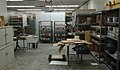 Inside view of one of the campus's pottery studios.