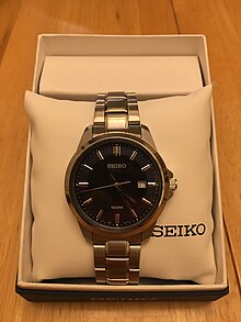 Reloj de pulsera Seiko.