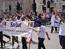 Shik-Believers for lgbti - acceptance at London Pride Shik-Believers for lgbti - acceptance at London Pride parade.jpg