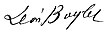 Signature de Jean Félix
