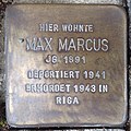 Stolperstein für Max Markus