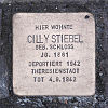 Stolperstein Röderbergweg 77 Cilly Stiebel