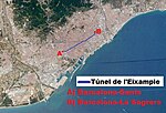 Miniatura para Túnel de alta velocidad Barcelona Sants-La Sagrera