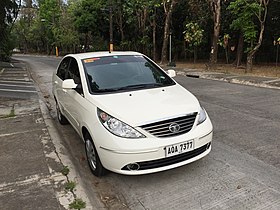 Tata Manza с левым рулем в QC front.JPG