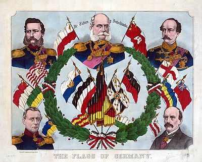 Les drapeaux de l'Allemagne, 1870.jpg
