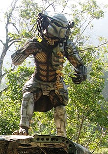 Predator, kiel vidita sur la filmadejo de Predator (1987)