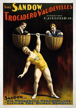 11: Poster from Florenz Ziegfeld's promotion of Eugen Sandow