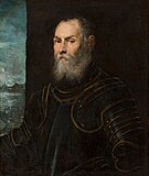 Portrait of a Venetian Admiral, Tintoretto
