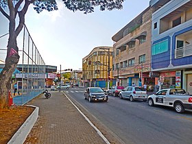 Trecho da Avenida Acesita no bairro Olaria