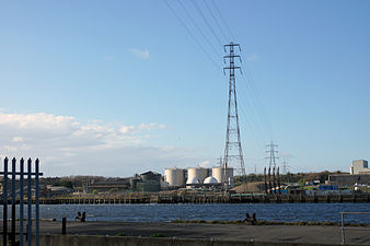 Tyne Crossing tall pylon north bank 52