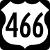 U.S. Route 466 marker
