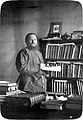 А. А. Ухтомский в своём рыбинском доме в ходе работы над магистерской диссертацией. 1910.