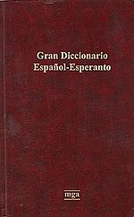 Miniatura para Gran Diccionariu Español-Esperanto