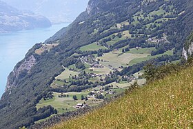 Walenstadtberg über dem Walensee