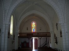 L’intérieur de l'église Saint-Léger, en 2013.