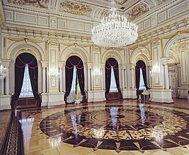 La Sala Blanca, en el interior del Palacio