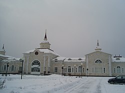 Shumerlya railway station building