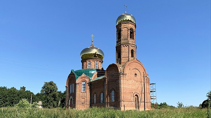 618. Церковь Николая Чудотворца, Упалое Второе, Малоархангельский район Автор — Velbes